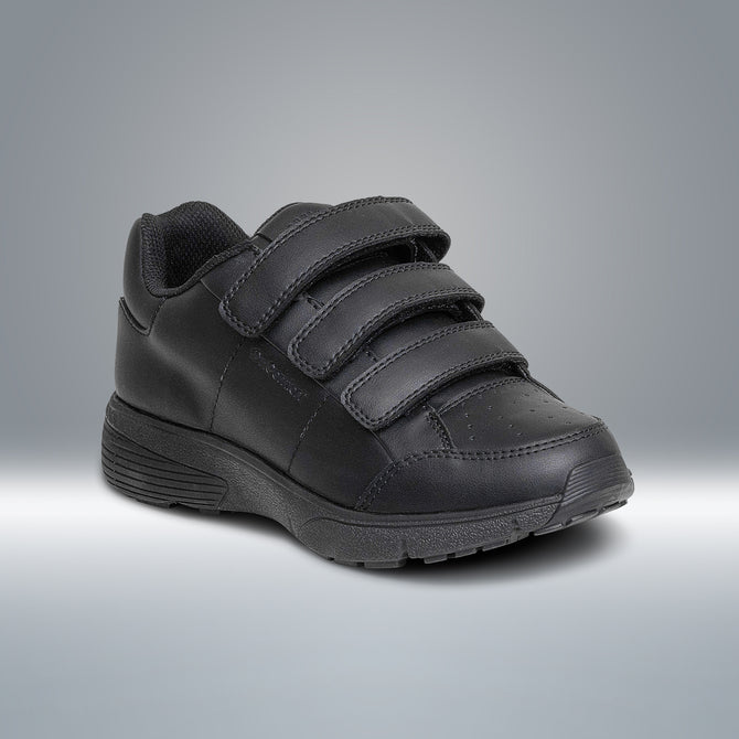 Angela Women’s – Casual Hook and Loop Shoe Black #Black