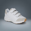 Angela Women’s – Casual Hook and Loop Shoe White #White