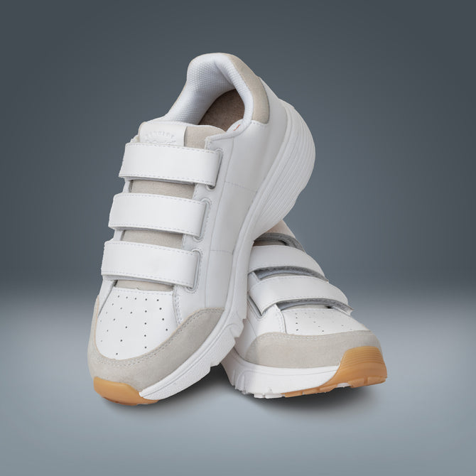 Angela Women’s – Casual Hook and Loop Shoe White #White