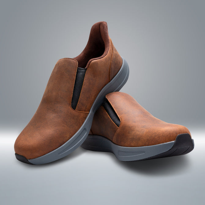 Brady Men’s Hands-Free Shoe Brown #Brown