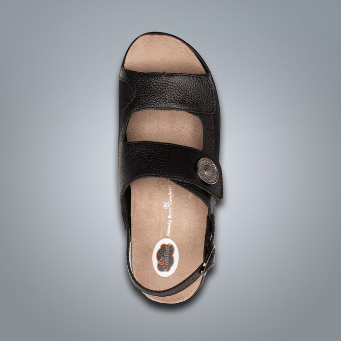 Lana Diabetic Shoes Black #Black