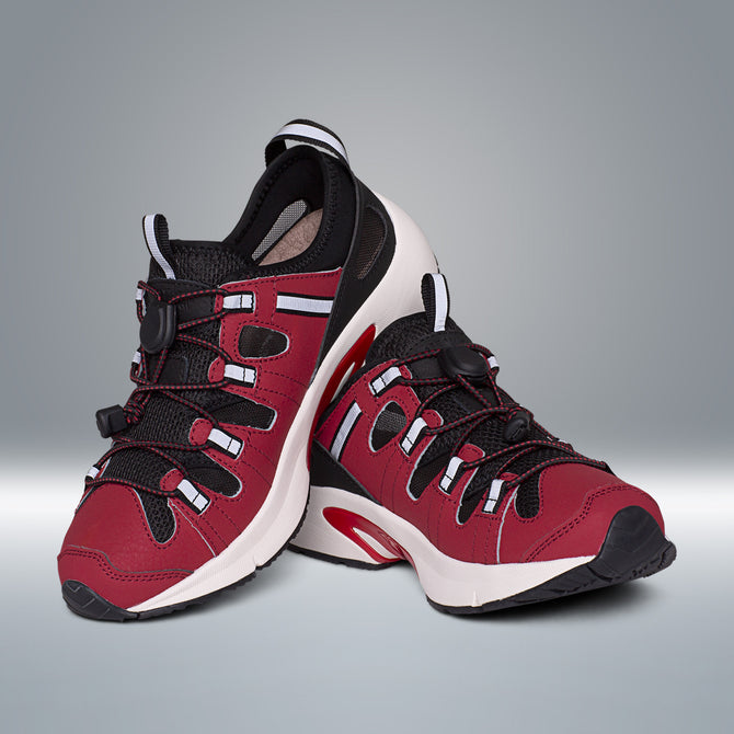 Earhart Women’s Athletic Shoe Earhart Burgundy #Burgundy