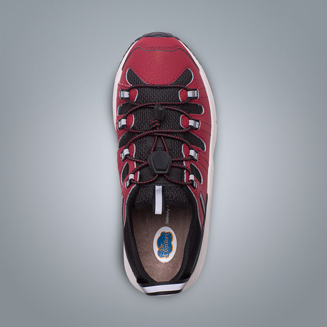 Earhart Women’s Athletic Shoe Earhart Burgundy #Burgundy
