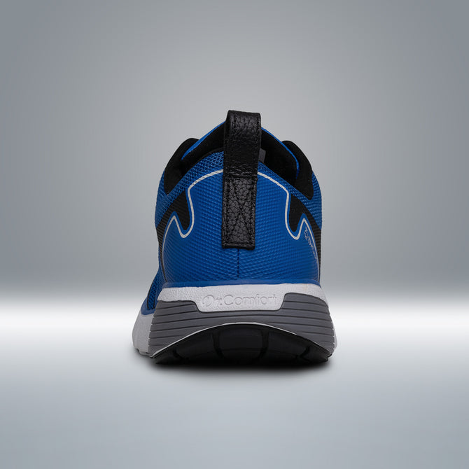 Gordon Men’s Walking Shoe Blue Black #Blue