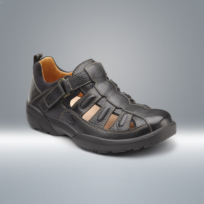 Fisherman Men’s Casual Sandal Black #Black
