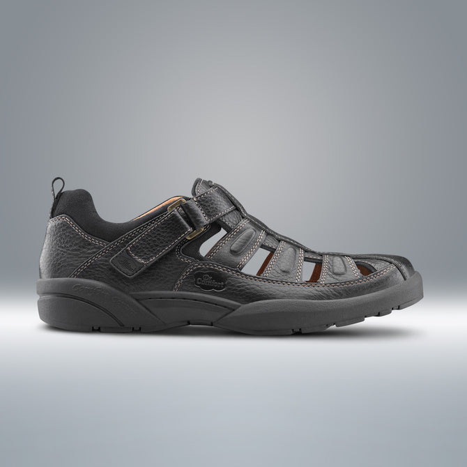 Fisherman Men’s Casual Sandal Black #Black