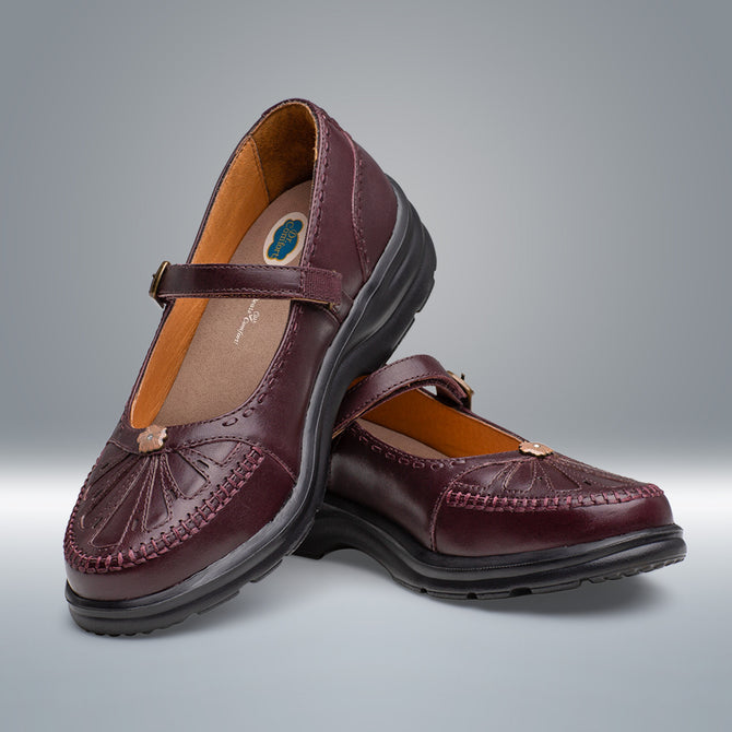Paradise Women’s Dress Shoe Burgundy #Burgundy