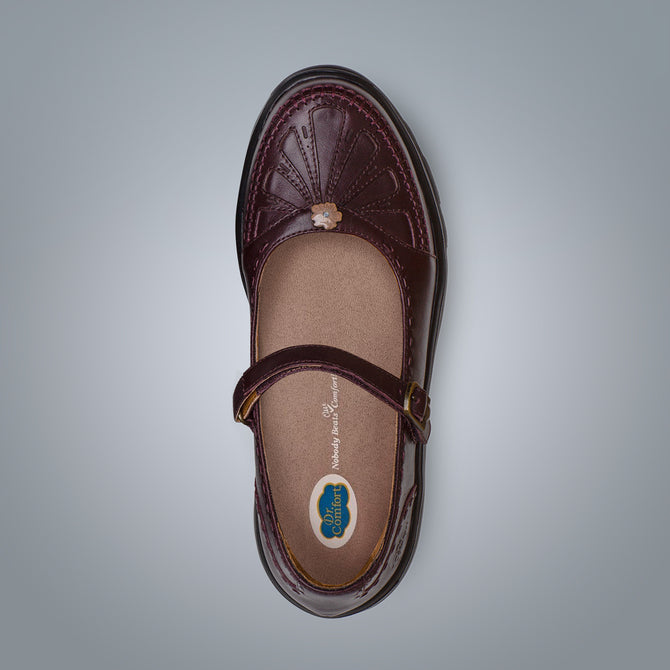 Paradise Women’s Dress Shoe Burgundy #Burgundy