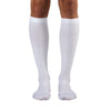 Anti-Embolism Below Knee Stockings Unisex Compression Stockings White #White