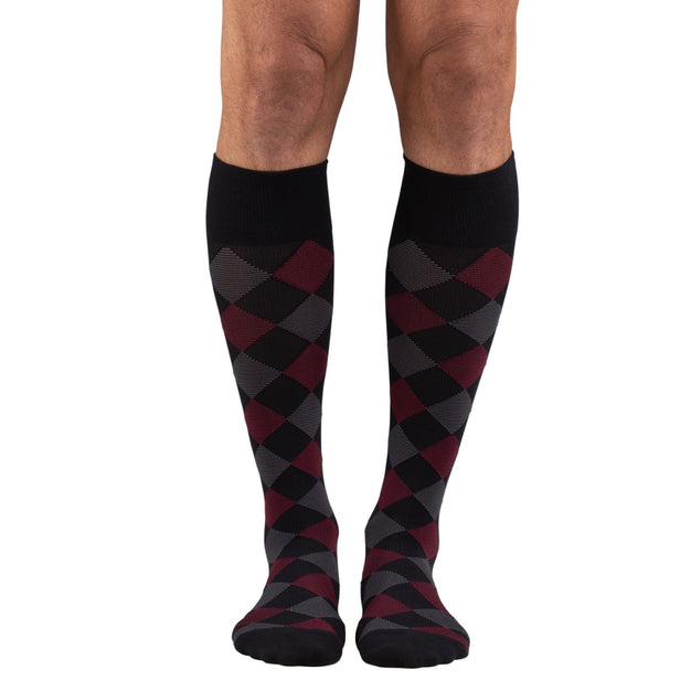 Black/Crimson Diamond