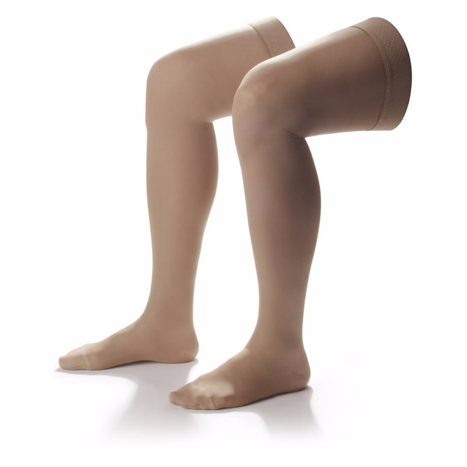 Microfiber Medical Thigh High 15-20mmHg Stockings