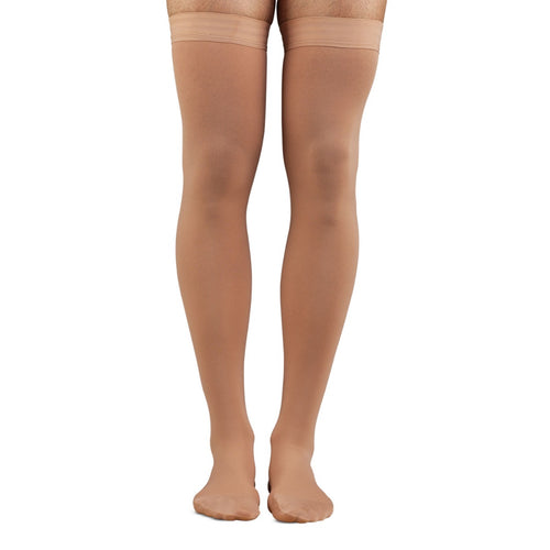 Microfiber Medical Thigh High 15-20mmHg Stockings