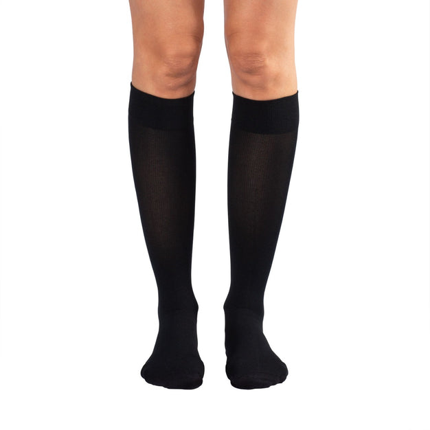 Essentials Micro Nylon Casual Below Knee Socks 20-30mmHg