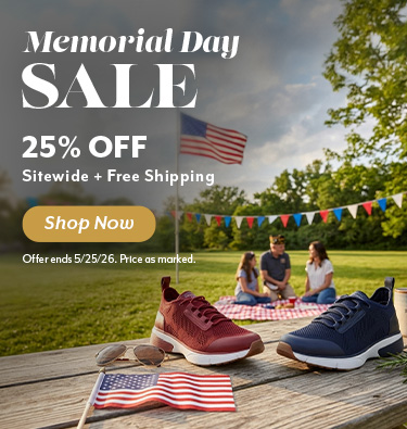 Memorial Day Sale - 25% Off + Sitewide + Free Shipping