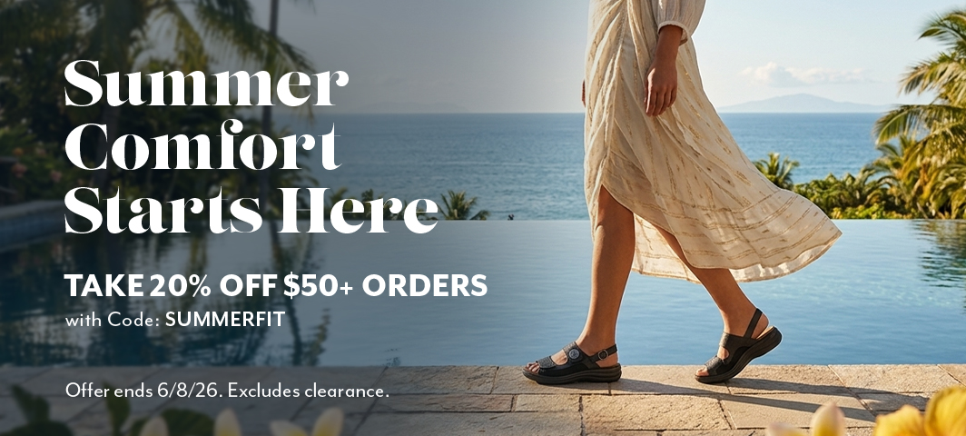 Summer Comfort Starts Here. Take 20% Off Orders $50 or More! Use code: SUMMERFIT