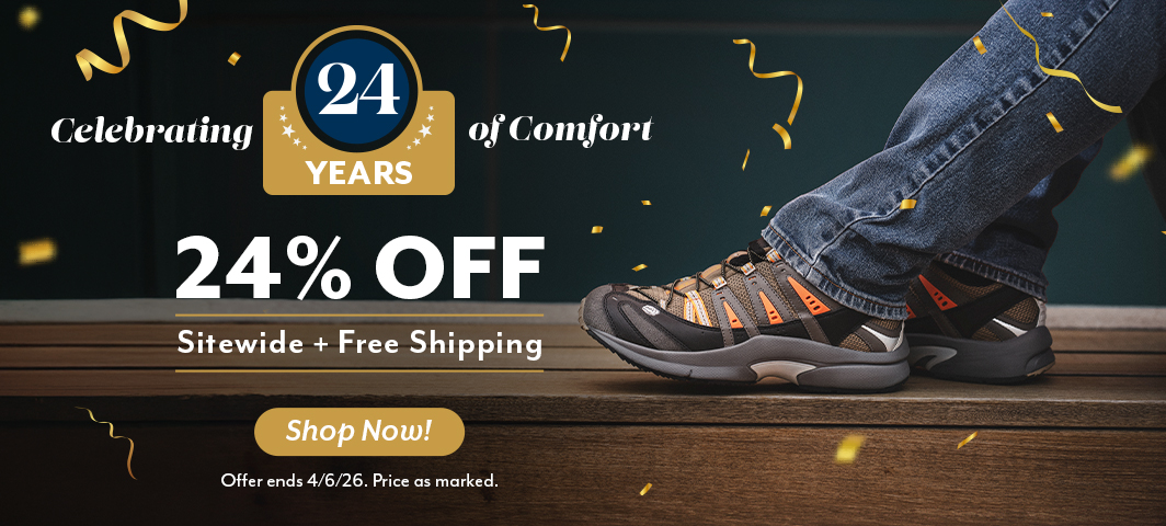 24th Anniversary. Save 24% + Free Shipping