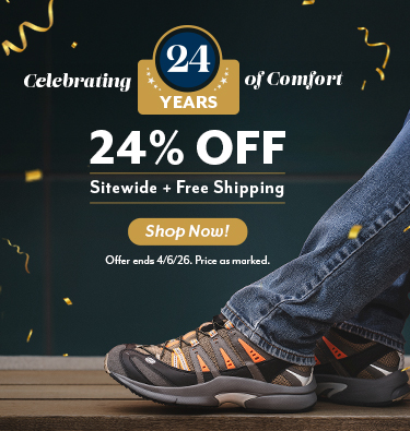 24th Anniversary. Save 24% + Free Shipping