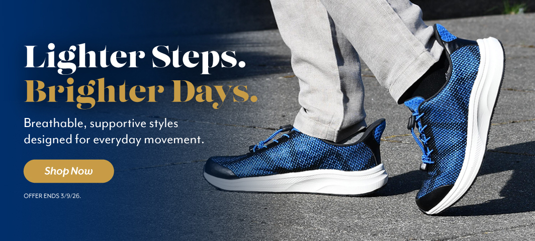 Lighter Steps. Brighter Days. Save 15% + Free Shipping