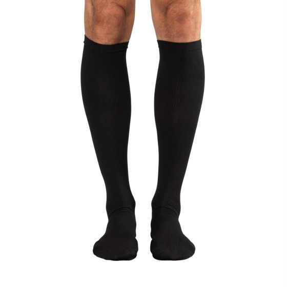 Dr. Comfort Essentials, Traditional Dress Compression Socks, Mens Below Knee Black M Dr. Comfort Essentials, Traditional Dress Compression Socks, Mens Below Knee Black M