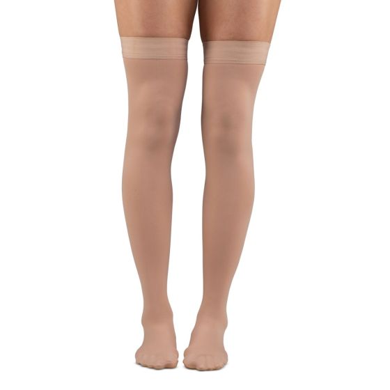 Foundation Stocking 140 Lサイズ Dr. Comfort® Microfiber Opaque +Plus 20-30mmHg Thigh High
