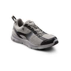 Dr Comfort - Chris Shoe - Grey - 3/4