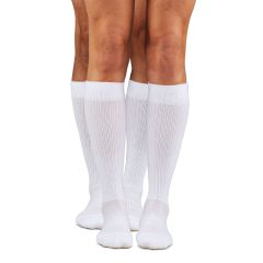 Therapeutic Sport Socks Below Knee unisex white