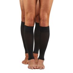 Therapeutic Sport Extra Roomy Graduated Calf Sleeve unisex charcoal