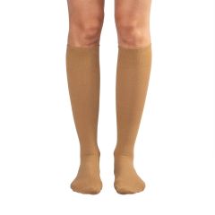 Essentials Cotton Casual Below Knee Socks women's wheat