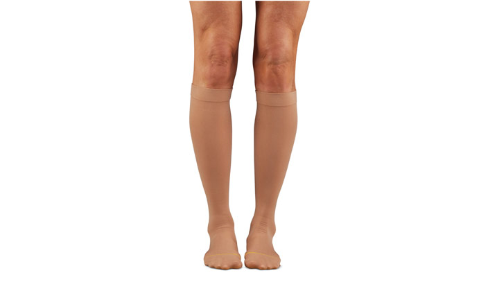 Dr. Comfort® Anti-Embolism Below-Knee Knee High Closed Toe Unisex  Compression Stocking