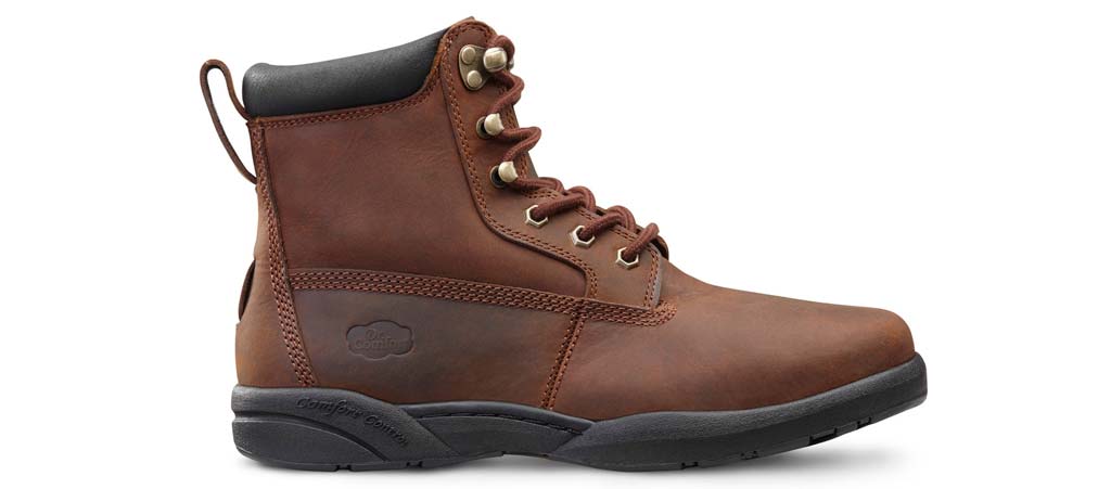 Details about   Boss Men's Diabetic Boots with Free Heat Moldable Inserts by Dr Comfort