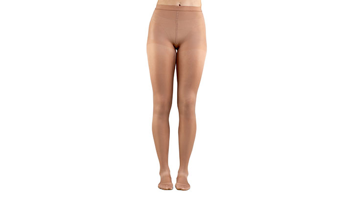 Full-Length Women's Compression Leggings with Panel Inserts