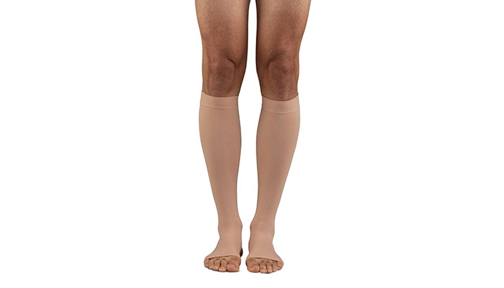 Tan Compression Socks — horse on the loo s e