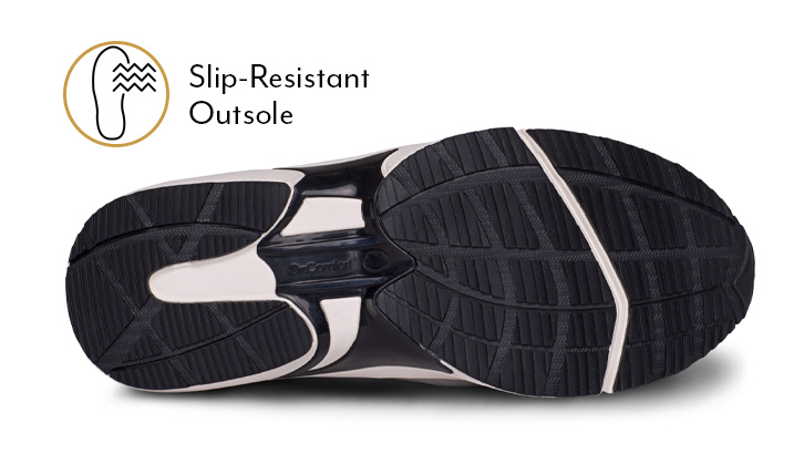 Dr. Comfort Polo Men's slip resistant Shoe Sole