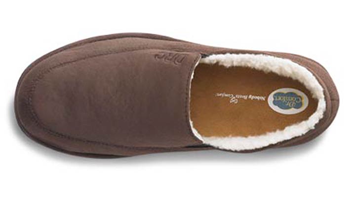 mens slippers for wide feet